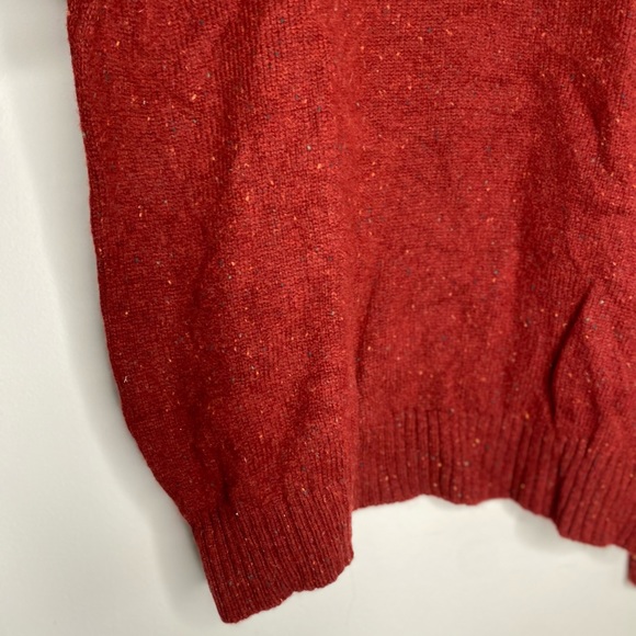 Pendleton Men’s Vintage Pullover Sweater Red Wool - Picture 5 of 6